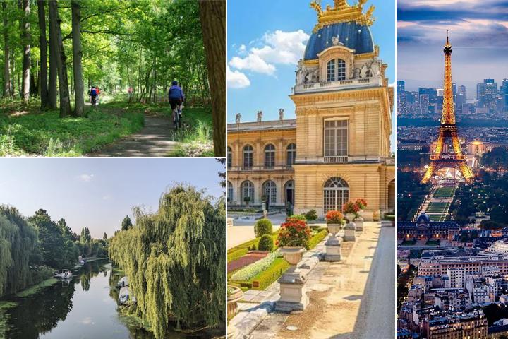 The attractions of the Yvelines department